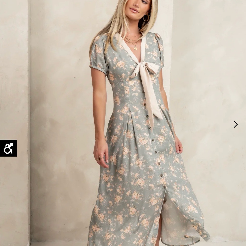 Bohme Pastel Floral Maxi Dress